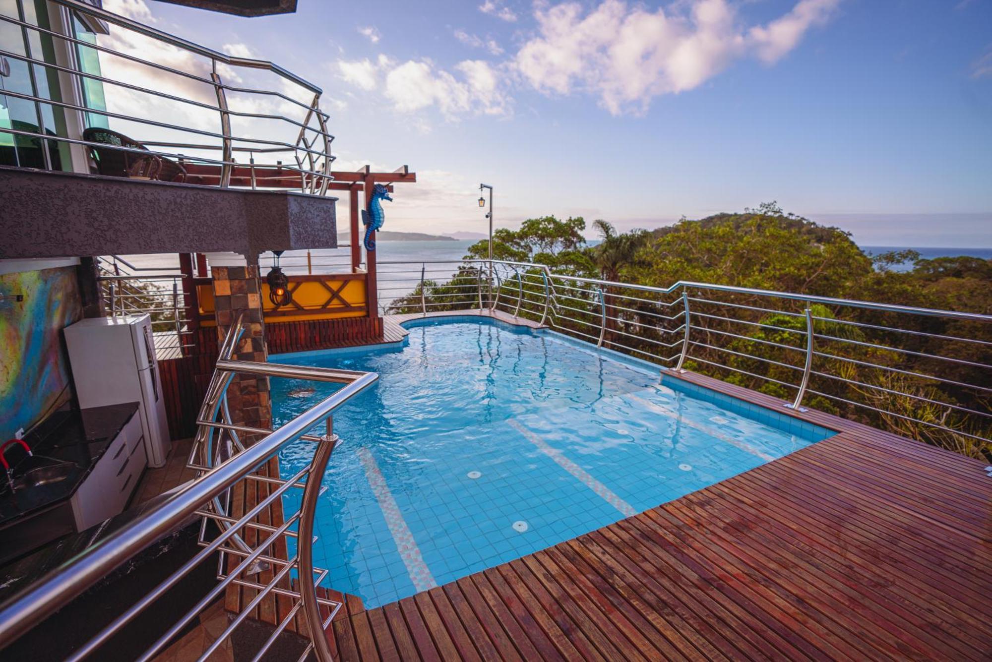 Pousada Mirante Do Cesar ボンビーニャス エクステリア 写真